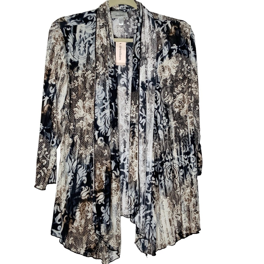DRESSBARN open front cardigan. NWT. Size S